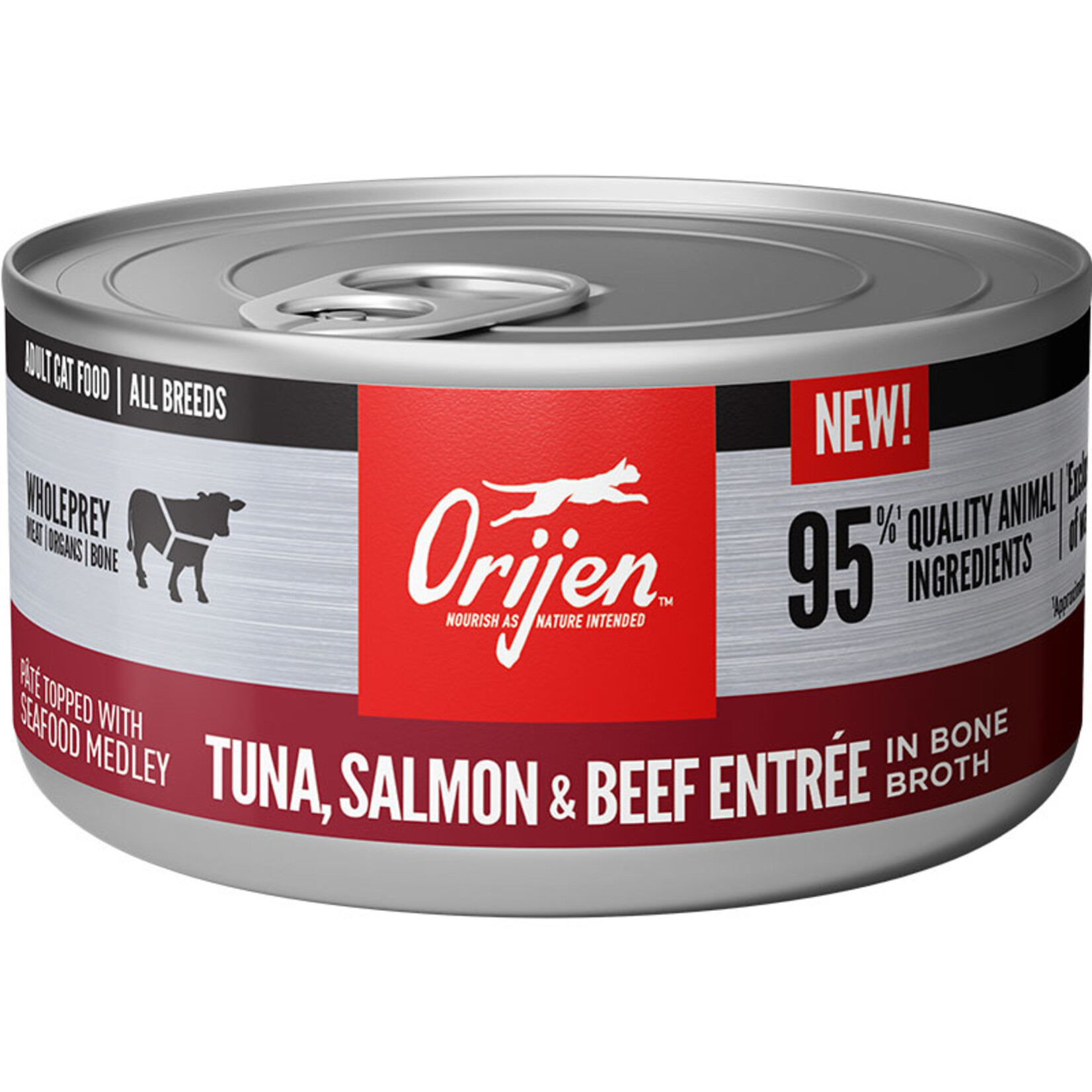 Orijen Orijen Tuna Salmon Beef Entree Cat Can 3oz
