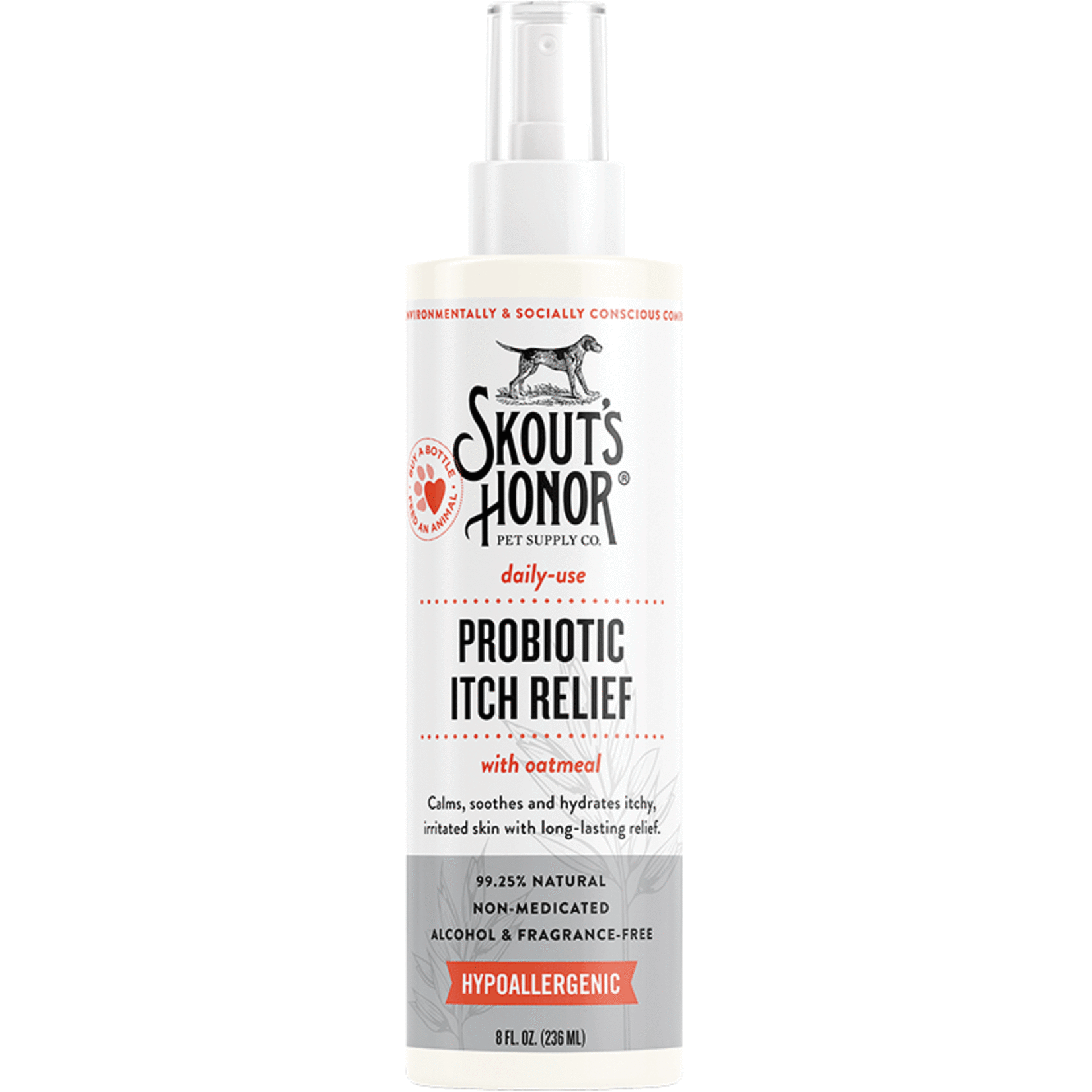 Skout's Honor Skout's Honor Probiotic Itch Relief Spray 8oz