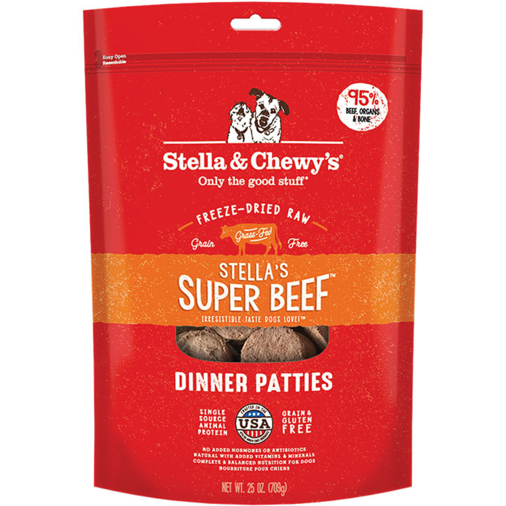 Stella and Chewy's Stella & Chewys Freeze Dried Stellas Super Beef Dinner 25oz