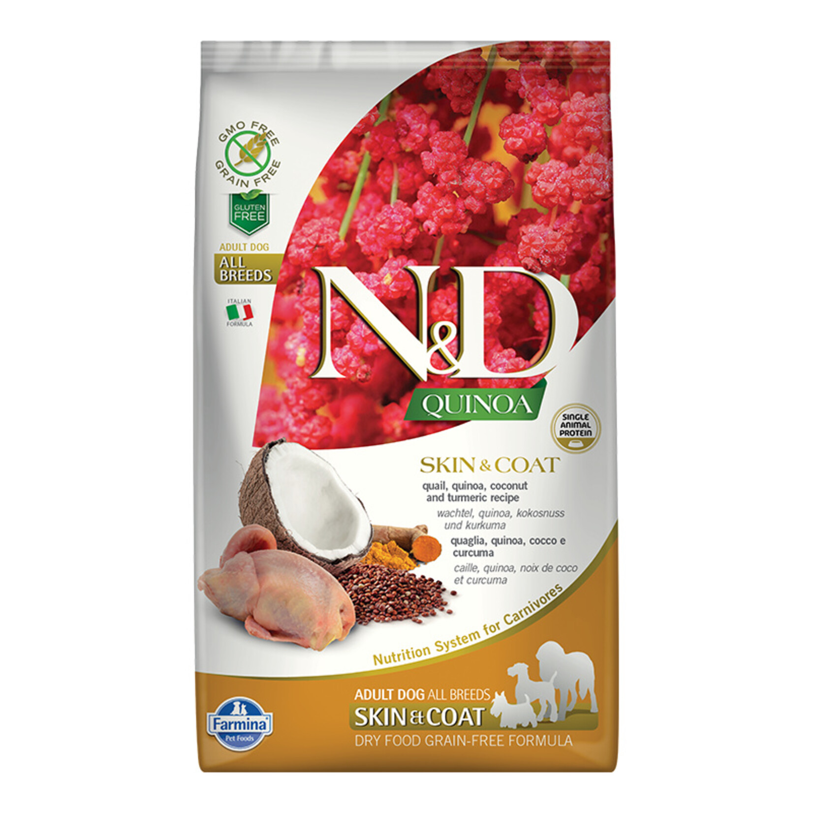 Farmina Farmina N&D Dog Quinoa Skin & Coat Quail 15.4lb