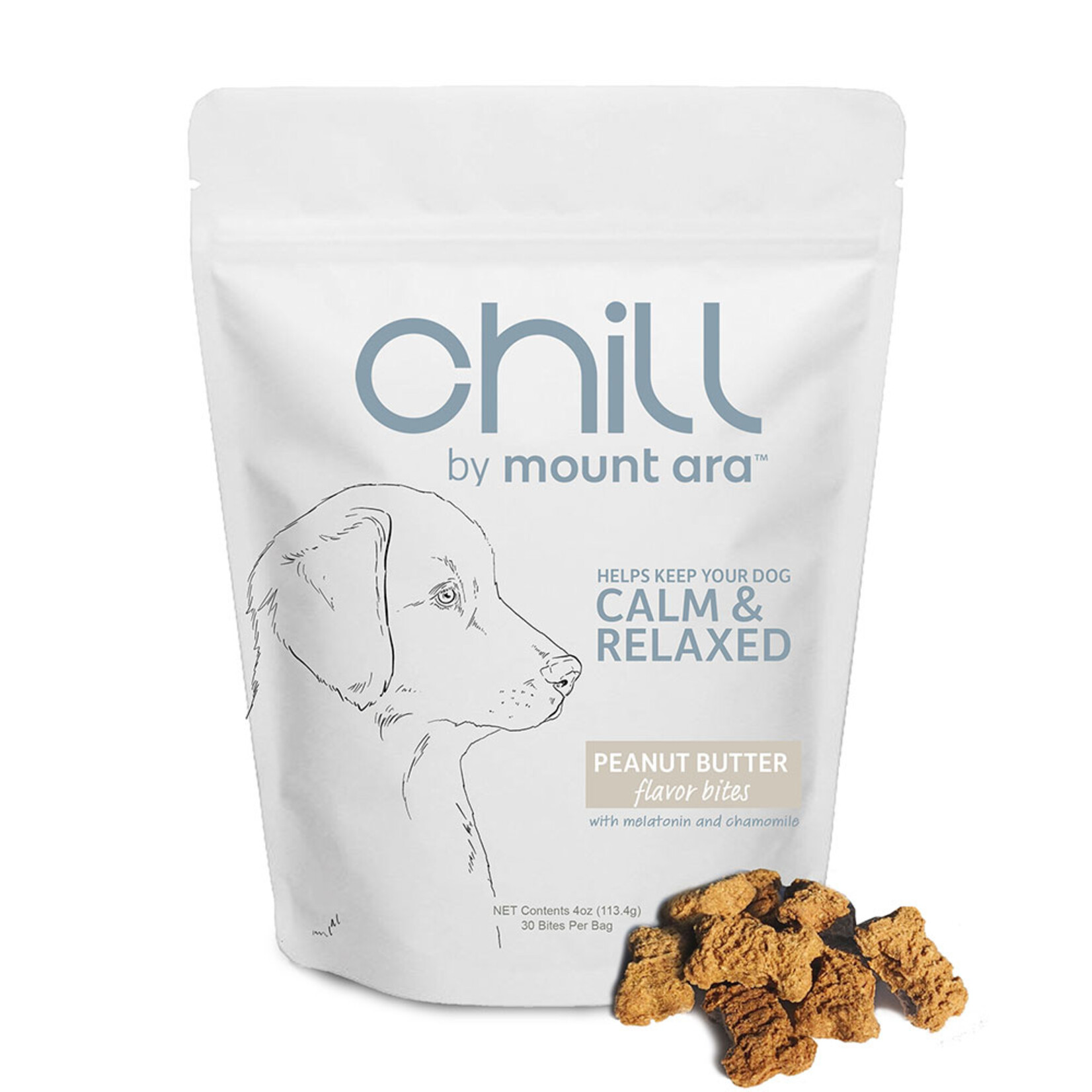 Mount Ara Mount Ara Chill Bites Peanut Butter 30ct