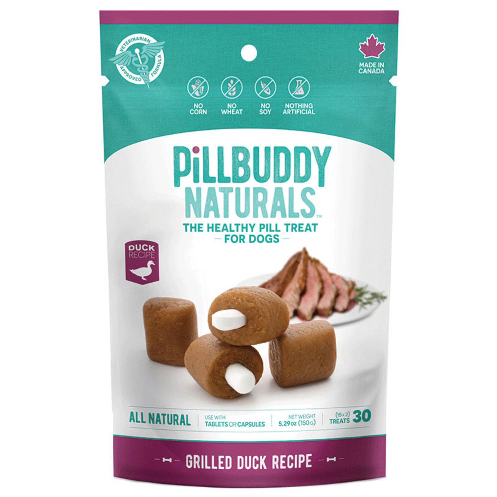 Presidio Pill Buddy Naturals Duck 30ct