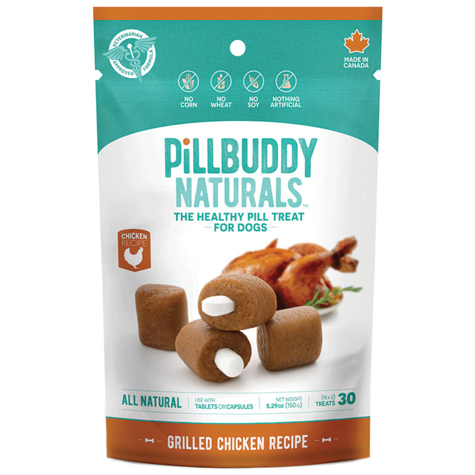 Presidio Pill Buddy Naturals Roasted Chicken Recipe150g