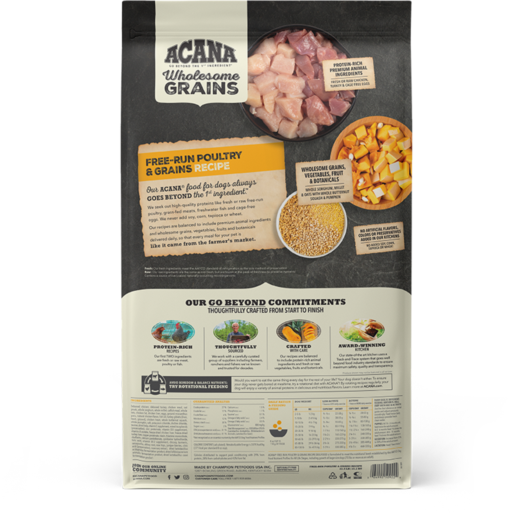 Acana Acana Wholesome Grain Free Run Poultry 22.5lb
