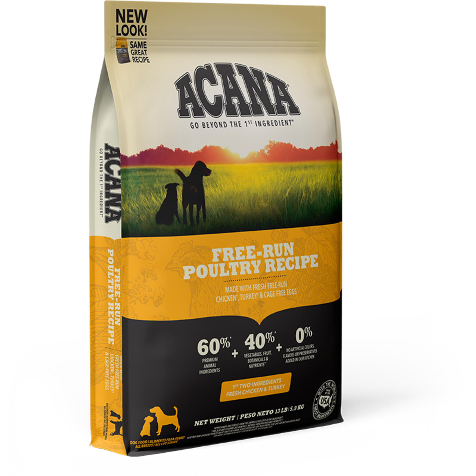 Acana ACA Acana Heritage Free Run Poultry 25lb