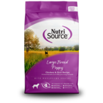 NutriSource Nutri Source Large Breed Puppy Chicken & Rice 26lb