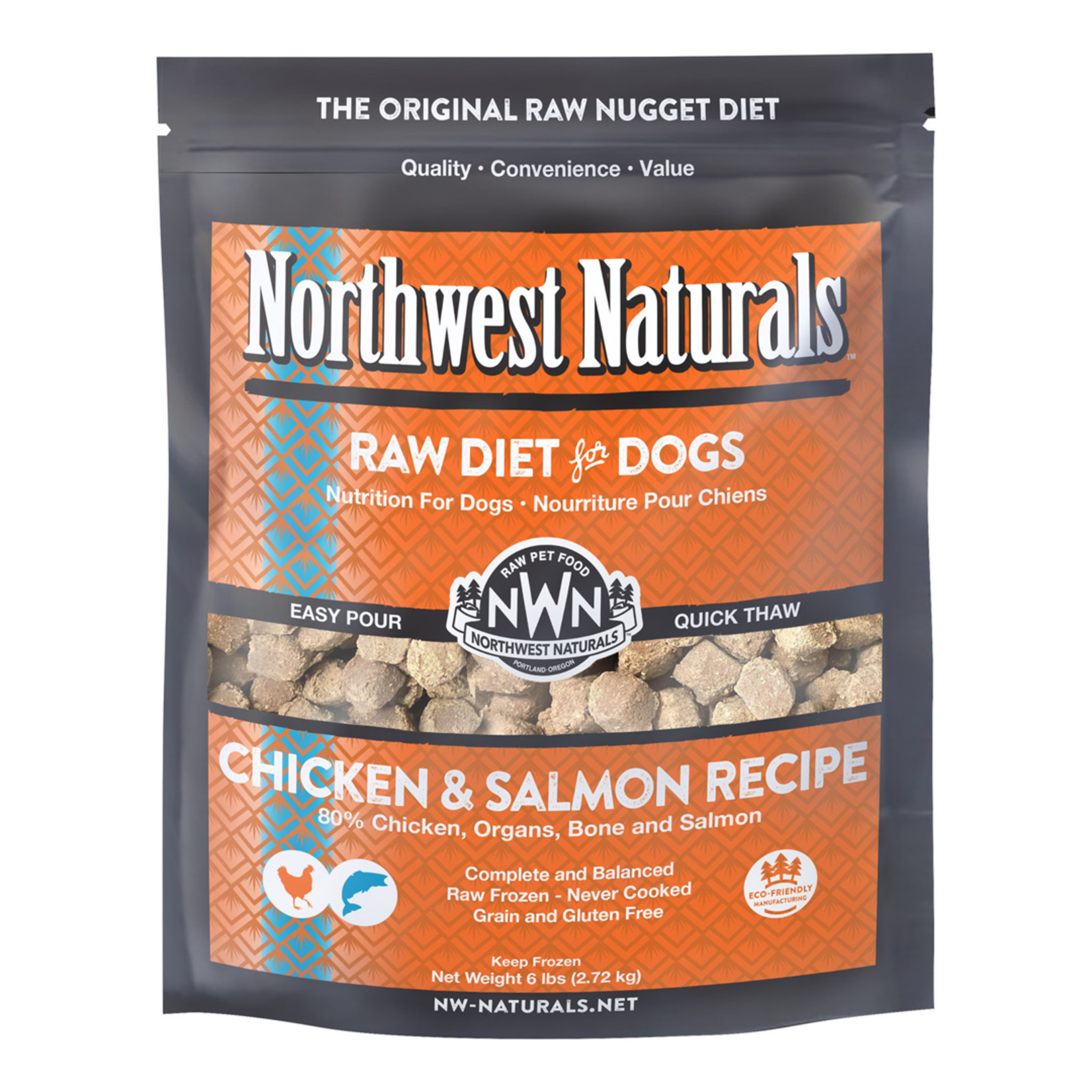 Northwest Naturals NWN Northwest Naturals Raw Chicken & Salmon 6lb