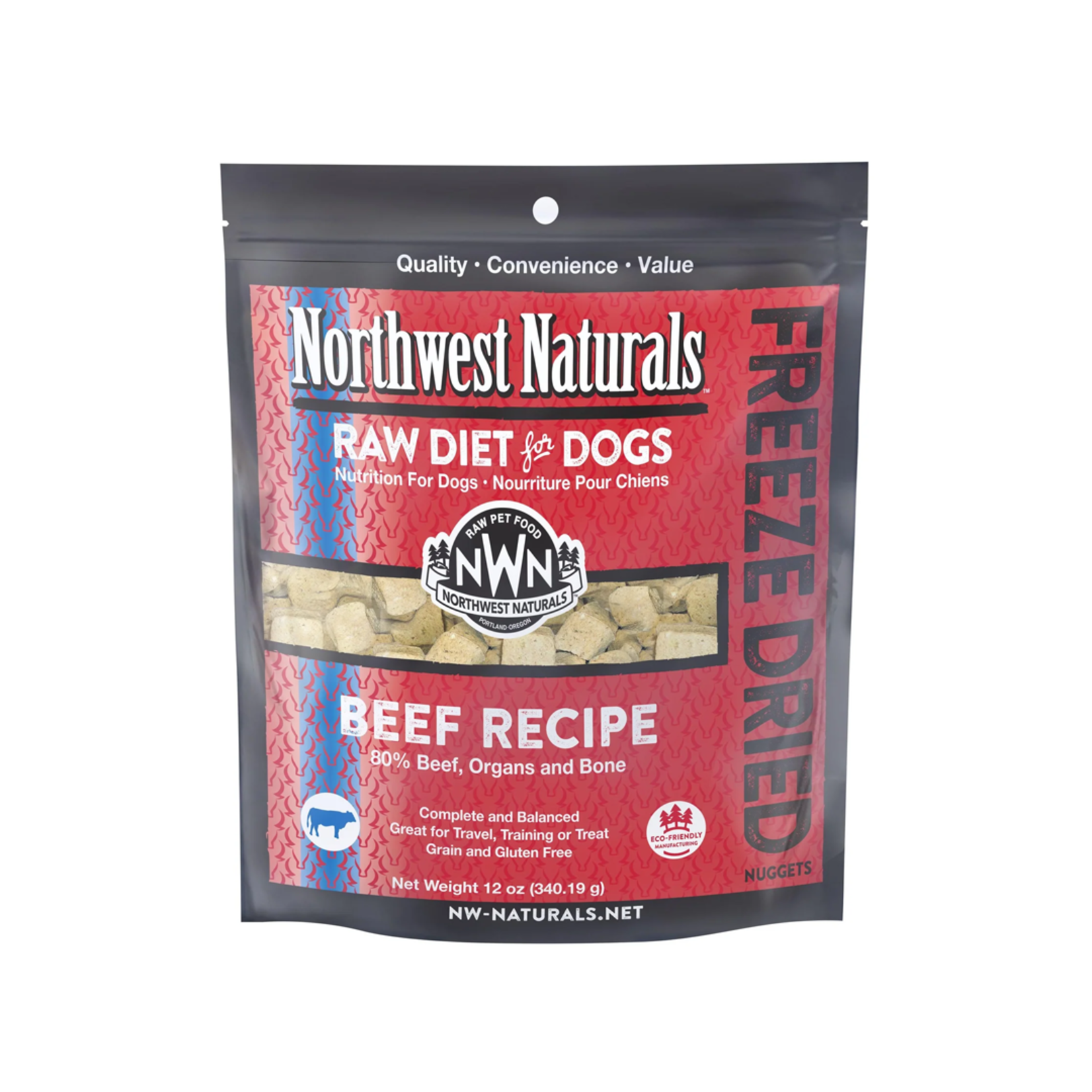 Northwest Naturals NWN Northwest Naturals Dog Freeze Dried Beef 12oz