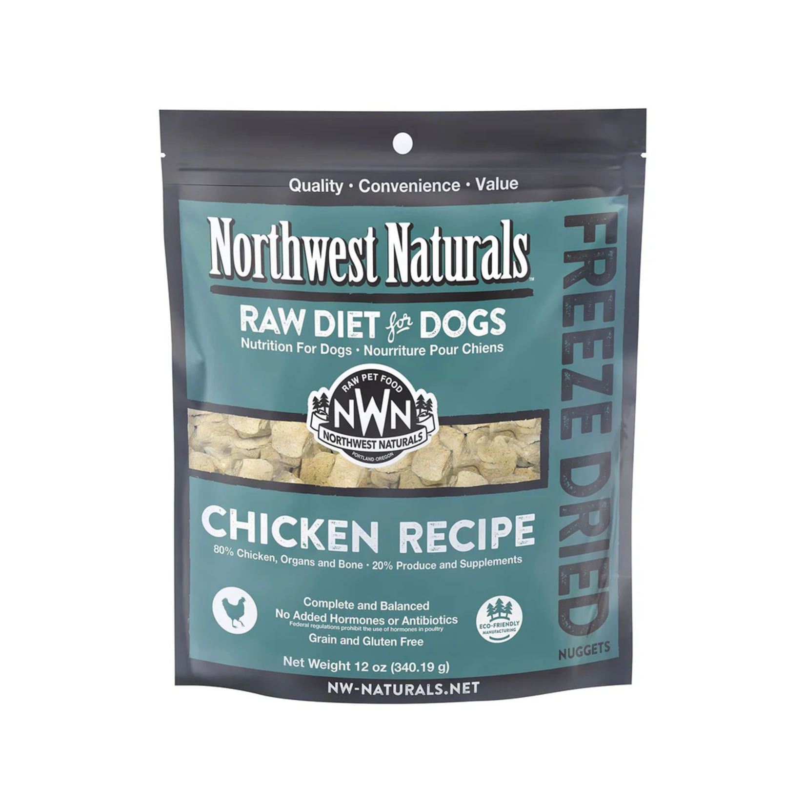 Northwest Naturals NWN Northwest Naturals Dog Freeze Dried Chicken 12oz