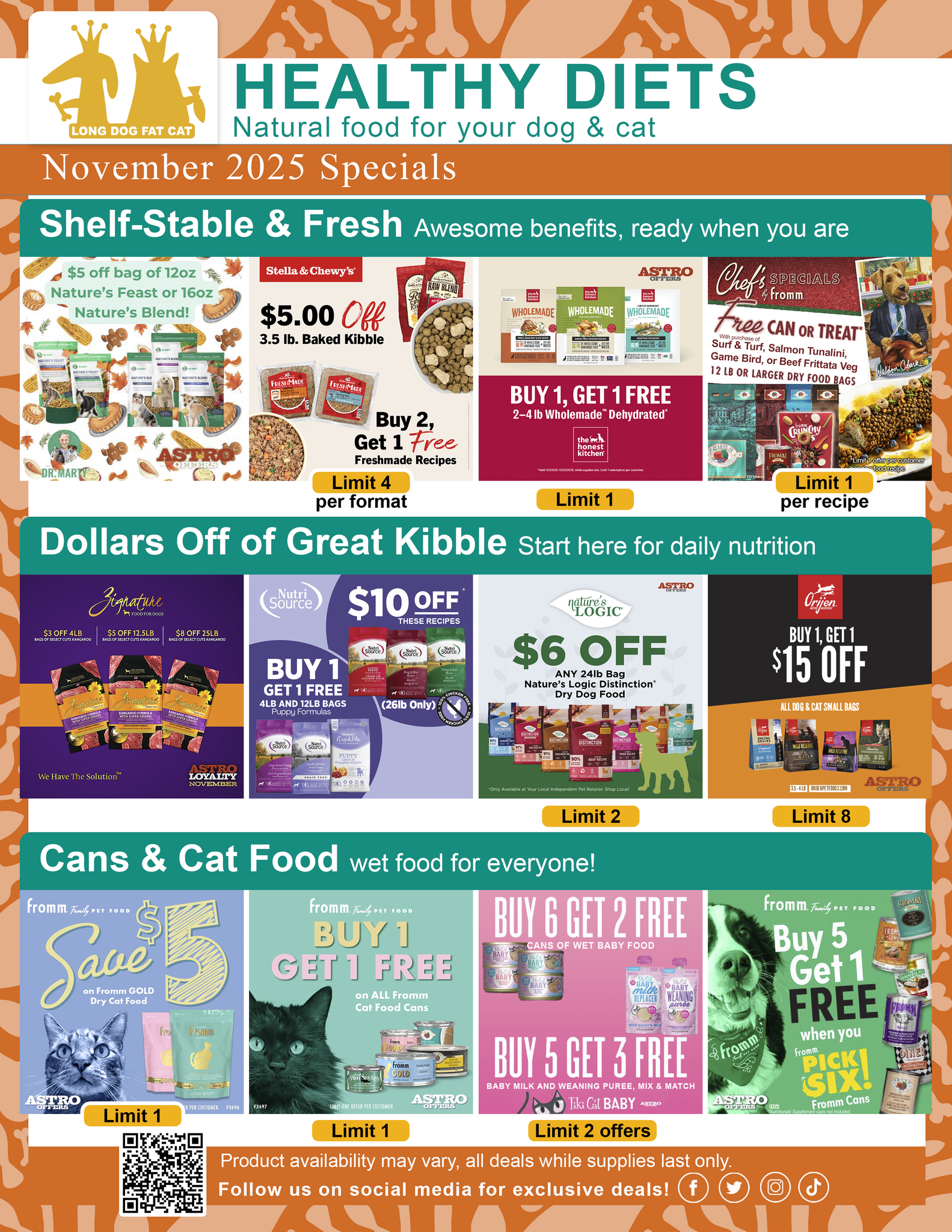 natural dog and cat food on sale in nebraska november 2025