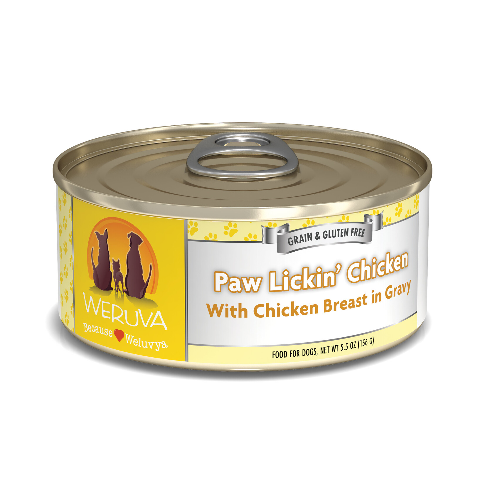 Weruva Weruva Dog Paw Lickin' Chicken 5.5oz 24ct