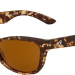 Ryder Eyewear Ryders Eyewear - Gatto Poly Matte Demi-Black-Clear XTAL/Brown Lens Gold MR