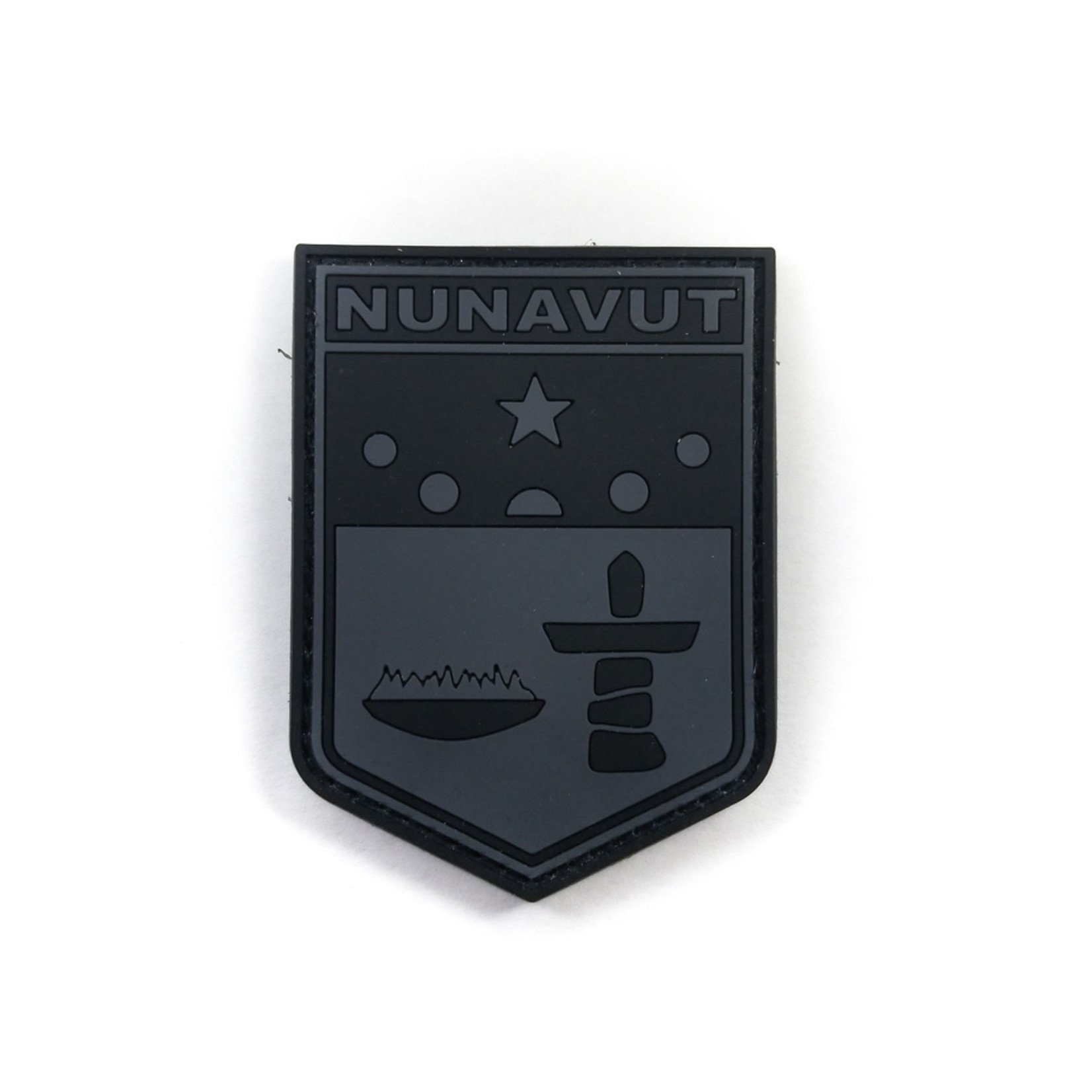 TACTICAL INNOVATIONS TIC Patch - NUNAVUT PROVINCIAL  SHIELD GREY