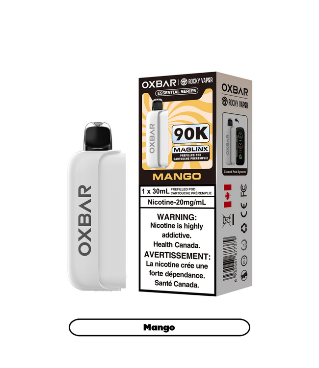 ROCKY VAPOR Oxbar Maglink 90K Closed Pod