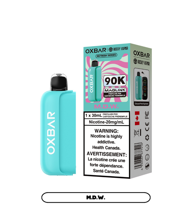 ROCKY VAPOR Oxbar Maglink 90K Closed Pod