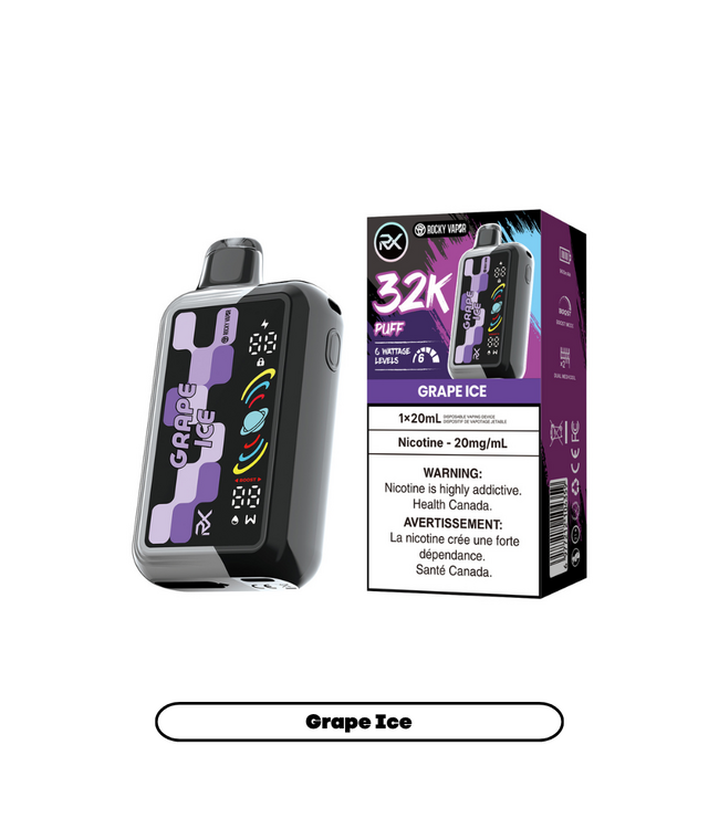 ROCKY VAPOR RX 32K 20 mg/mL [AB]