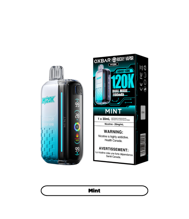 ROCKY VAPOR OXBAR M120K 20 mg/mL [AB]