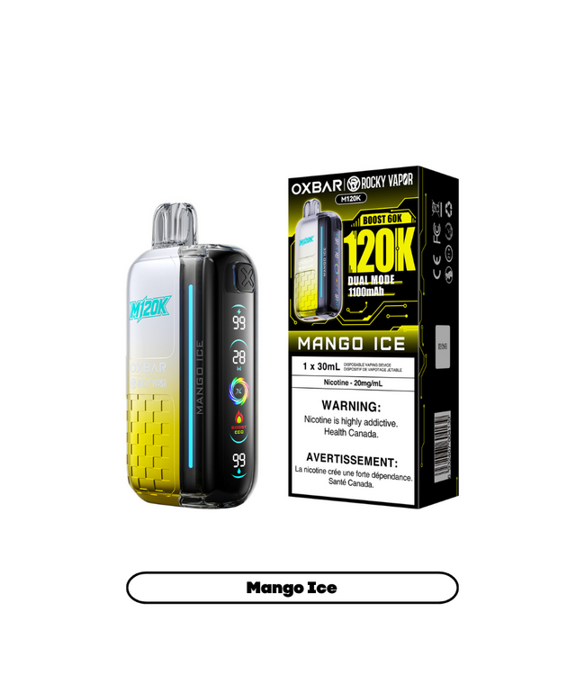 ROCKY VAPOR OXBAR M120K 20 mg/mL [AB]