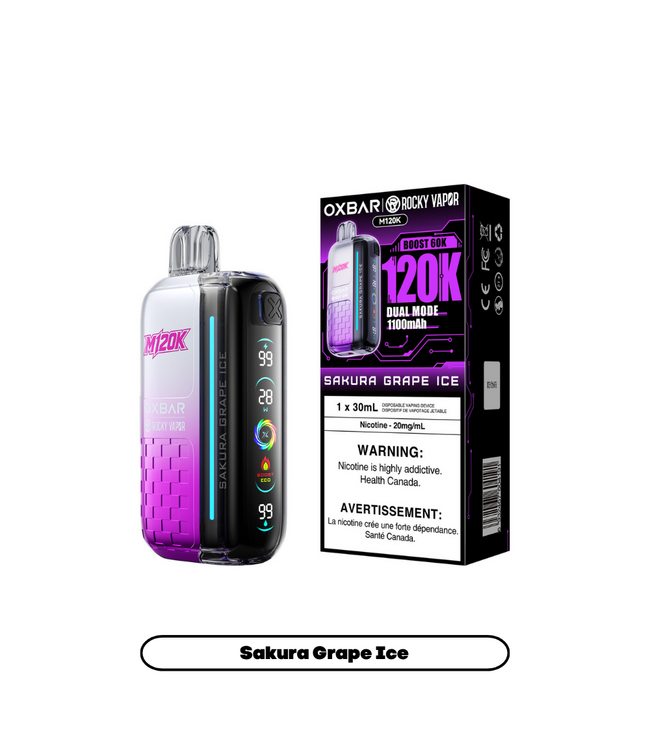 ROCKY VAPOR OXBAR M120K 20 mg/mL [AB]