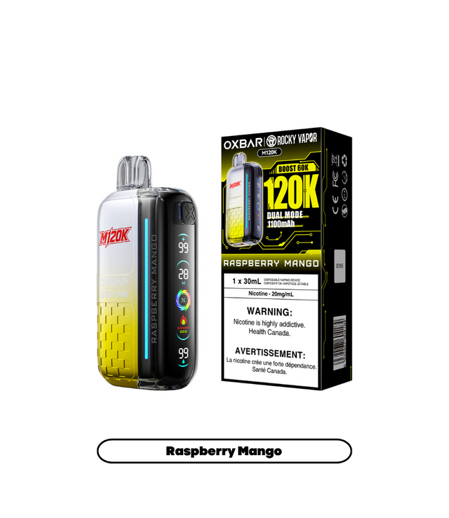 ROCKY VAPOR OXBAR M120K 20 mg/mL [AB]