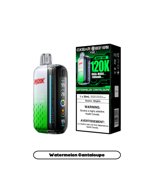 ROCKY VAPOR OXBAR M120K 20 mg/mL [AB]