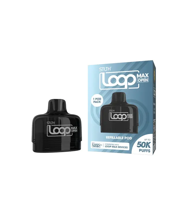 STLTH LOOP MAX OPEN REPLACEMENT POD 15ML – CRC