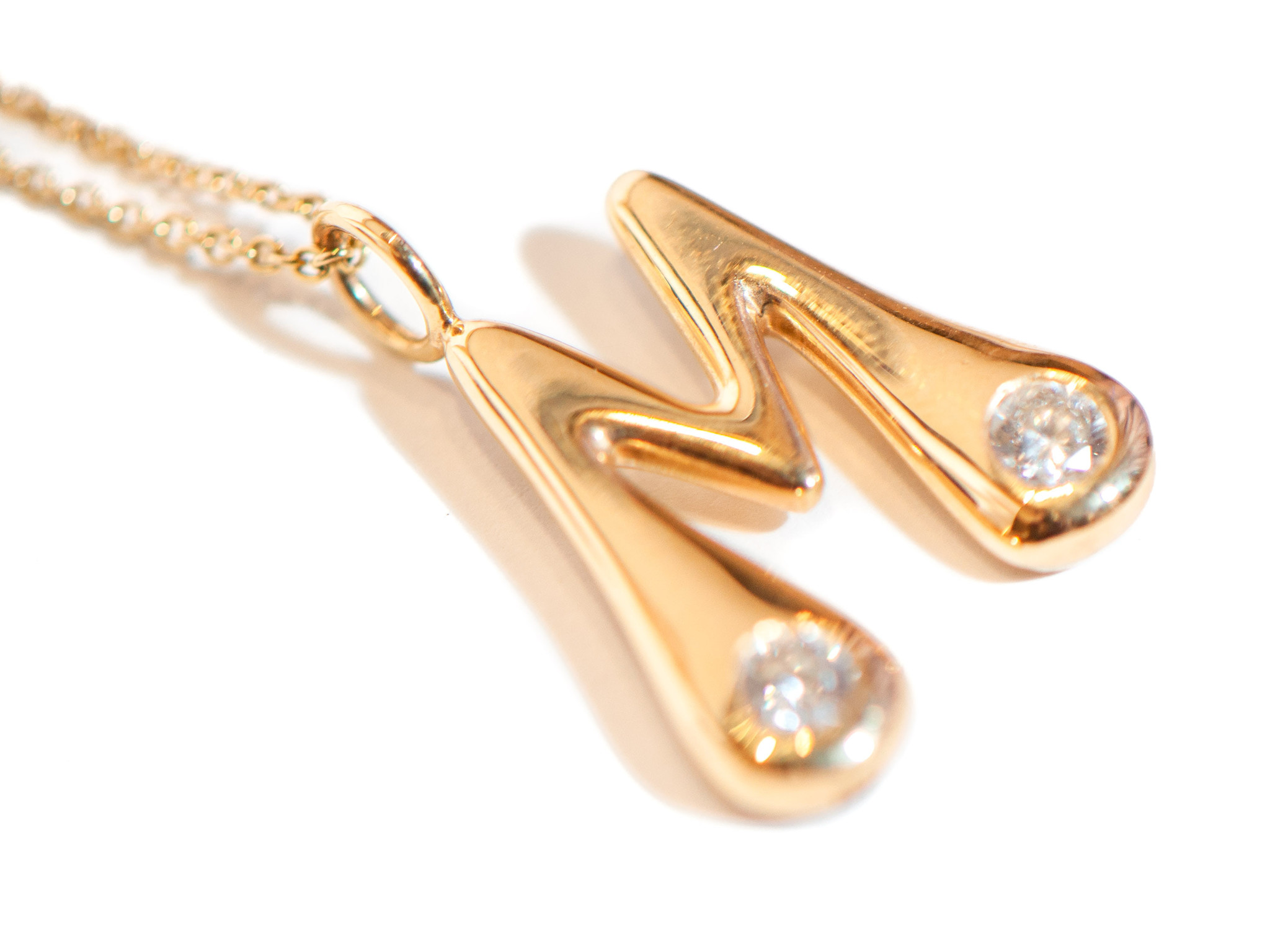 Custom 2 Mini Letter Necklace for Women | Jennifer Meyer