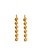 MARIE HÉLÈNE DE TAILLAC 6-DROP GOLD RIVIERES EARRINGS