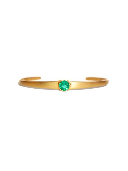 MARIE HÉLÈNE DE TAILLAC EMERALD SMALL TALISMAN BRACELET