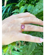 MUNNU THE GEM PALACE PINK SPINEL RING