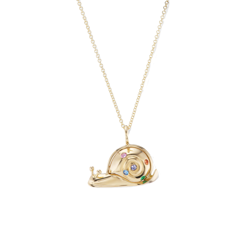 BRENT NEALE SMALL SNAIL NECKLACE