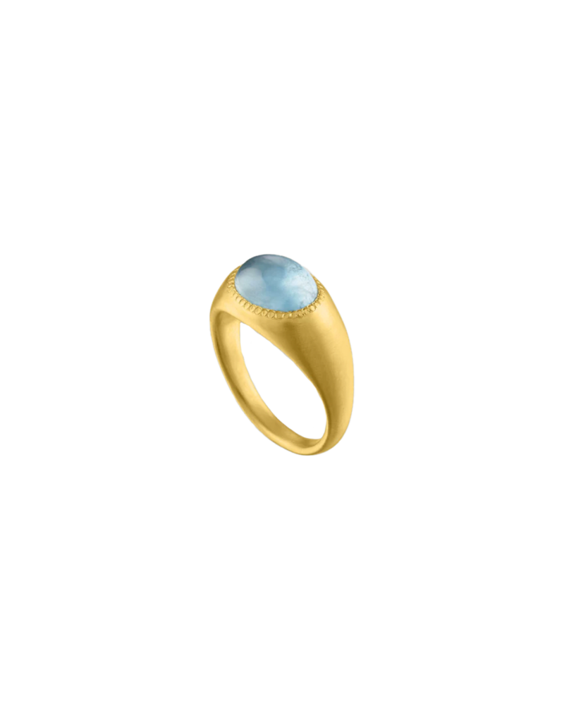 PROUNIS AQUAMARINE ROZ RING