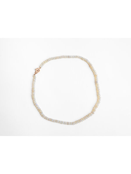IRENE NEUWIRTH ONE OF A KIND OPAL THIN BEADED NECKLACE