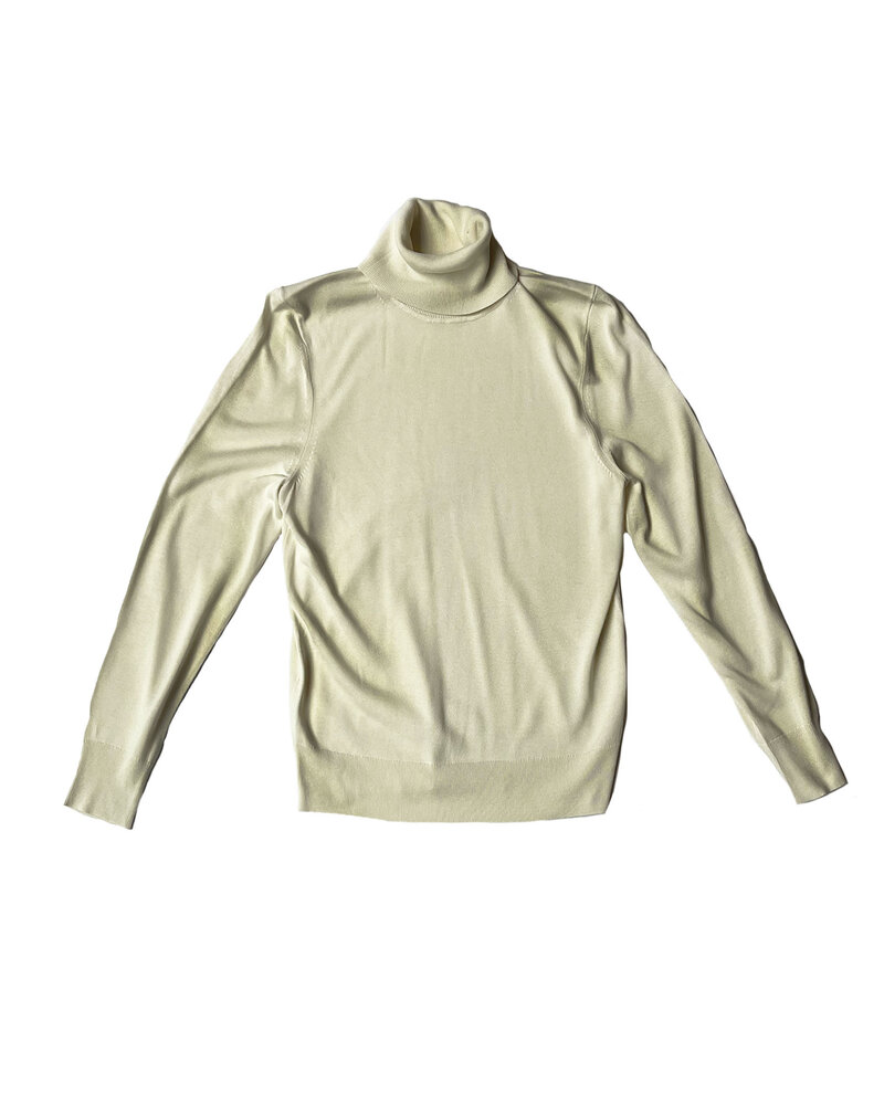 CO SILK KNIT TURTLENECK SWEATER - Capitol