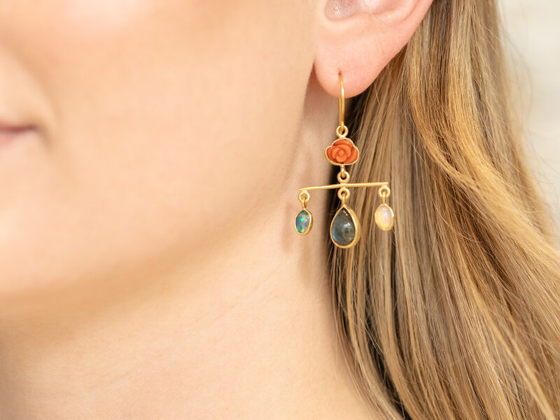 GRAINNE MORTON BALANCE DROP EARRINGS