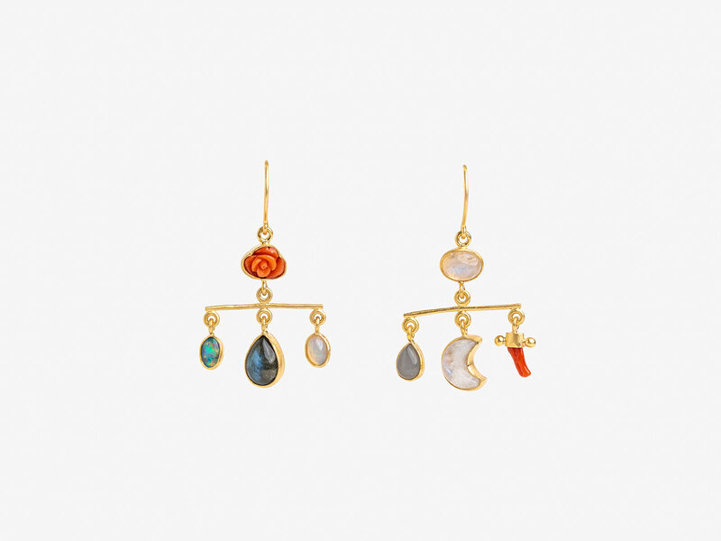 GRAINNE MORTON BALANCE DROP EARRINGS