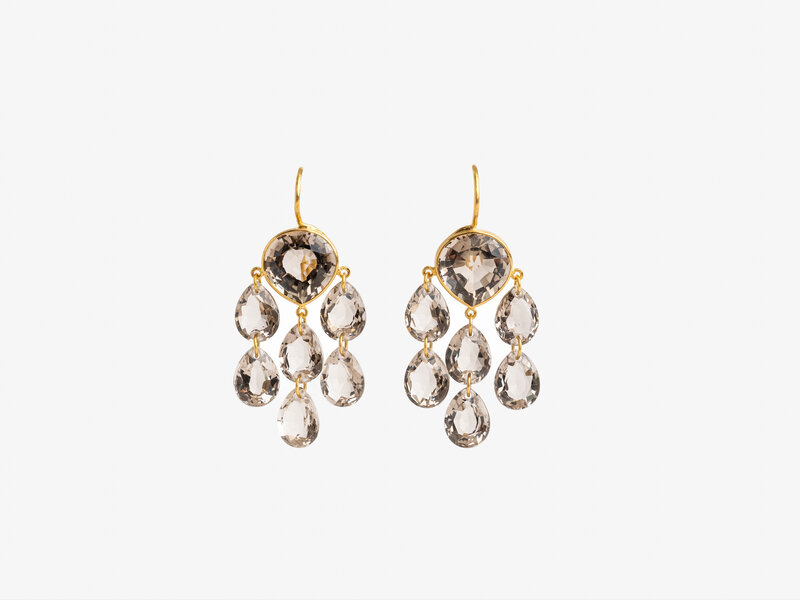 MARIE HÉLÈNE DE TAILLAC SMALL RITA EARRINGS