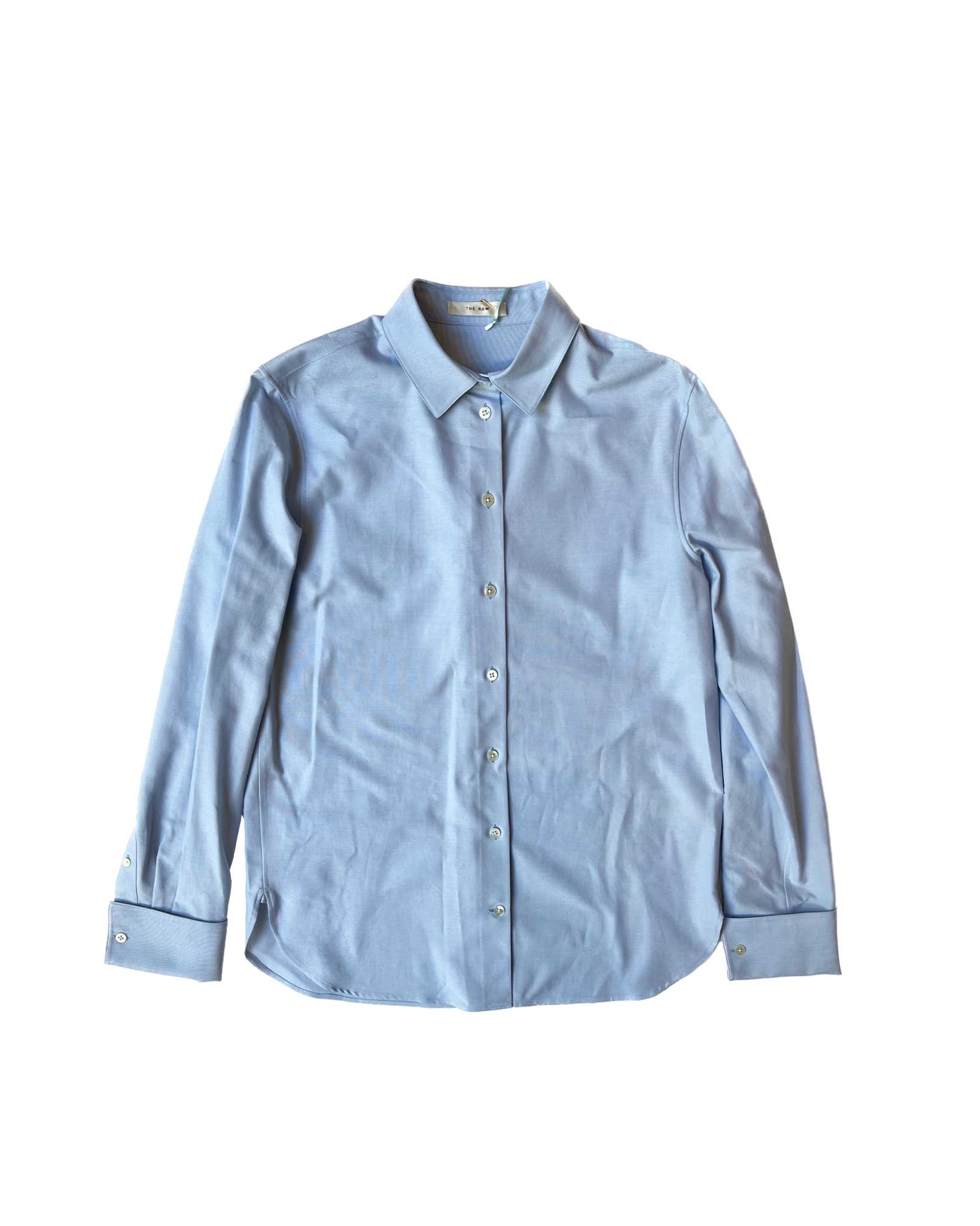 THE ROW METIS COTTON BUTTON DOWN SHIRT - Capitol