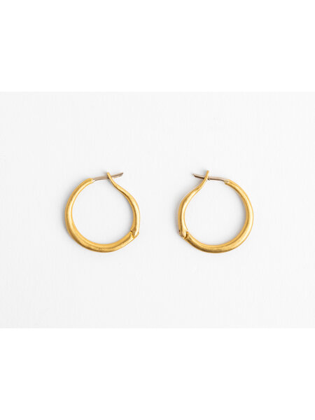 PROUNIS 20MM HINGED HOOP & HOOK EARRINGS