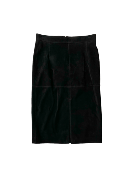TOTEME PANELED SUEDE SKIRT