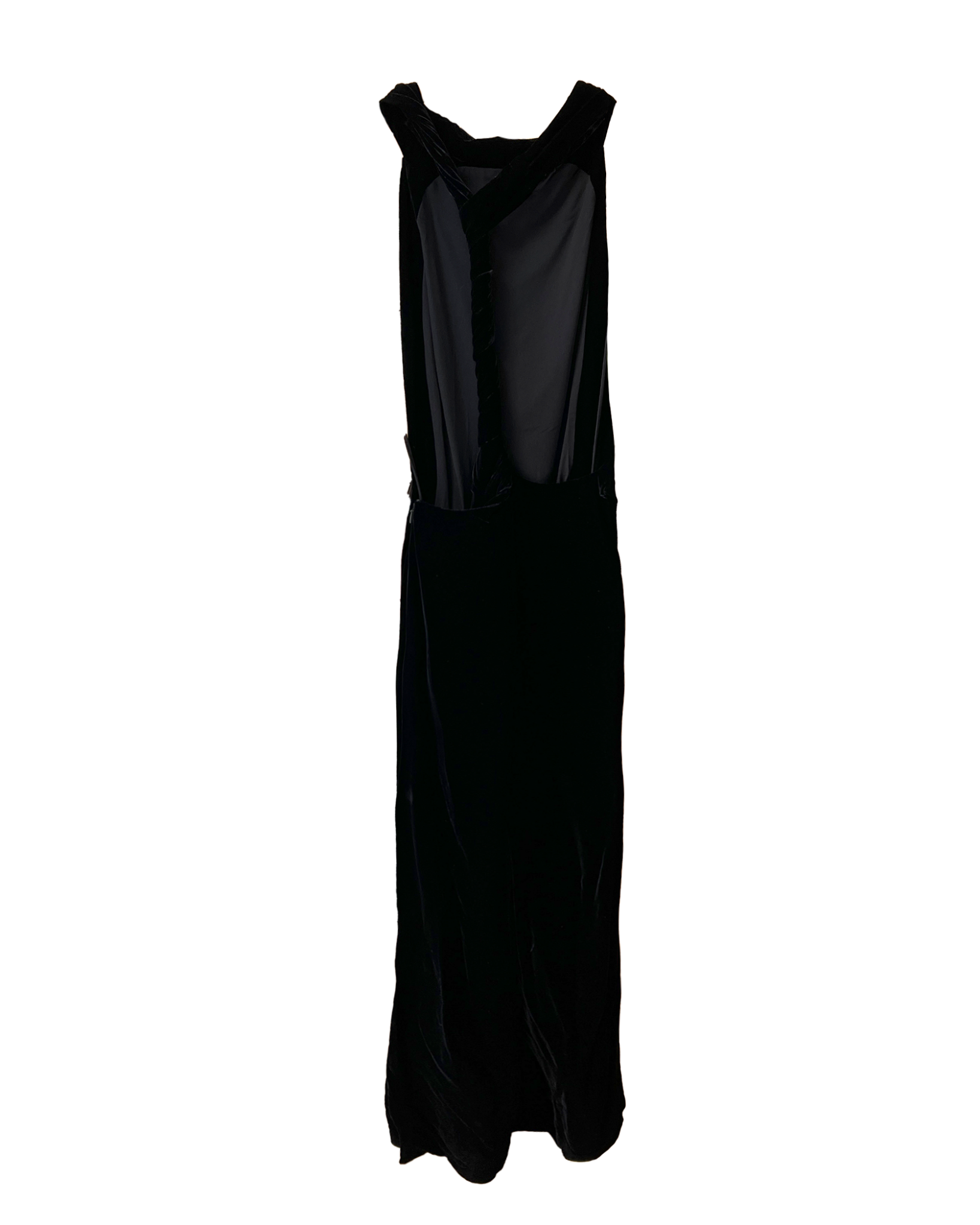 Stella Maxwell in a Summer Velvet Dress
