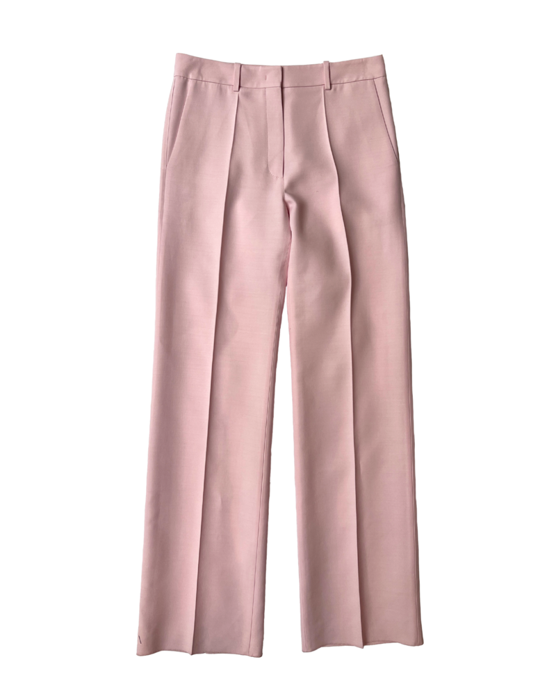 VALENTINO HIGH WAISTED CREPE TROUSER