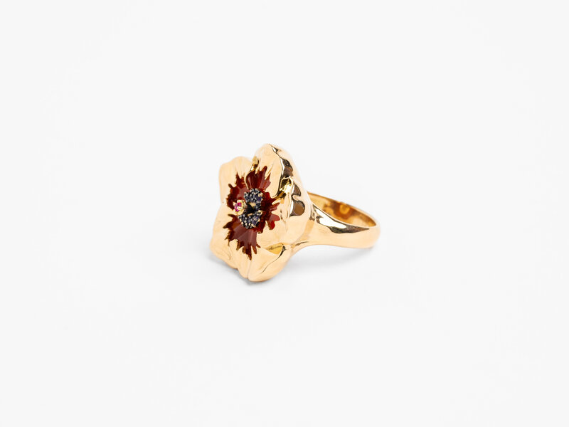 BRENT NEALE HIBISCUS RING