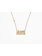JACQUIE AICHE SMALL PAVE AMOR NECKLACE