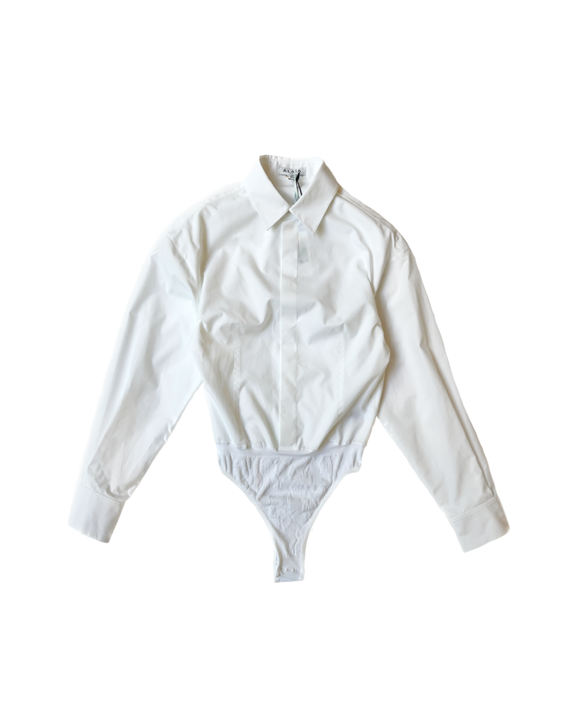 ALAIA BUTTON DOWN BODY SHIRT