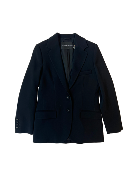 BRANDON MAXWELL SINGLE BREASTED BLAZER