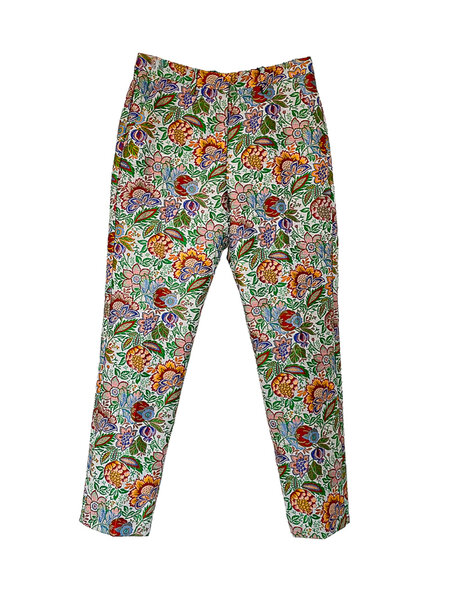 ETRO HIGH WAISTED FLORAL TROUSER