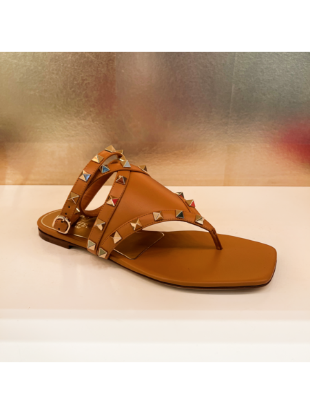 VALENTINO ROCKSTUD WRAP SANDAL