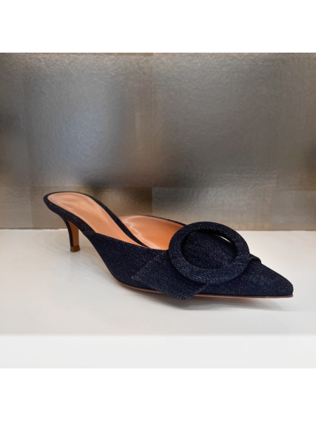 Gianvito Rossi Denim 70mm, Women's Fashion, Footwear, Heels on Carousell