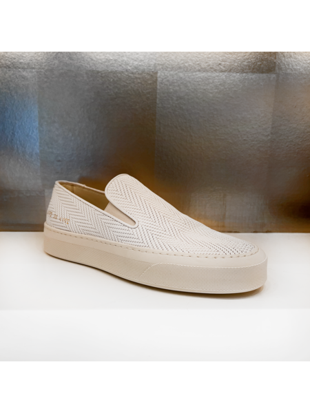 COMMON PROJECTS BASKET WEAVE SLIP ON SNEAKER